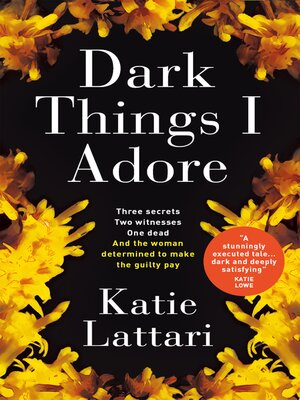 cover image of Dark Things I Adore